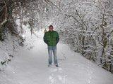daduke in snow