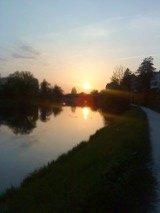 Sunset over Limmat